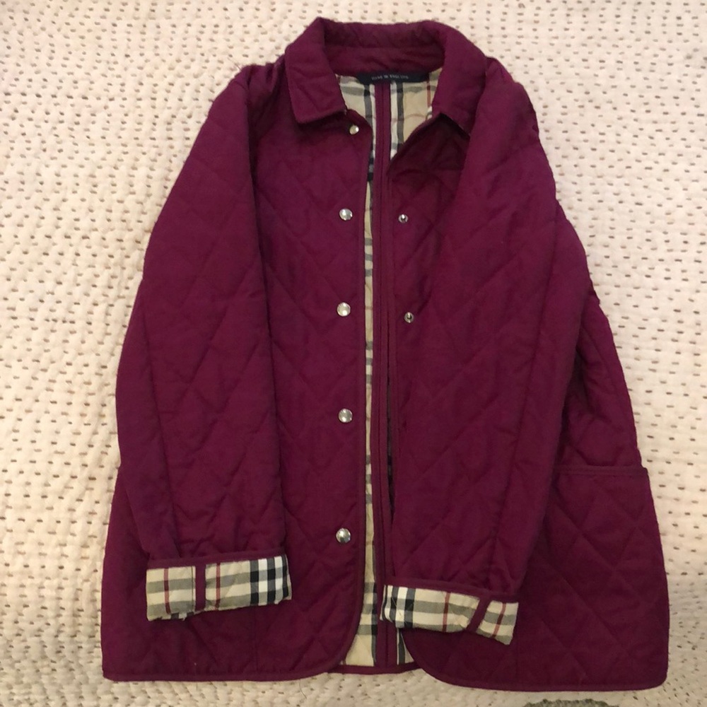 Diamond Quilted Burberry Jacket